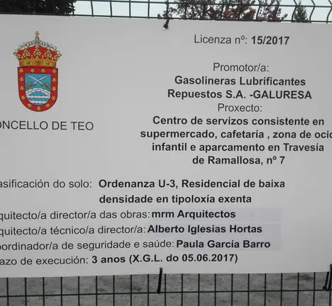 Cartaz Gasolineira